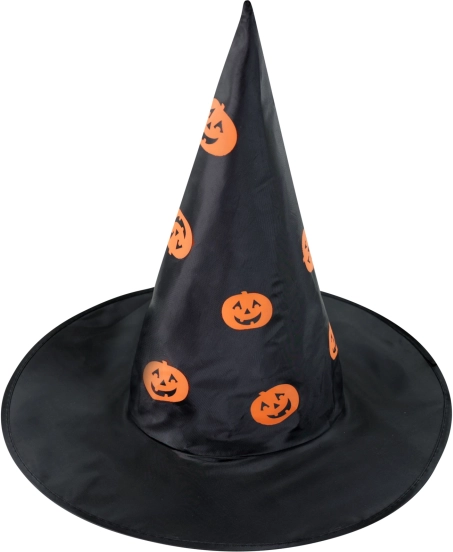 Dziecięcy czarodziejski kapelusz z dyniami na Halloween