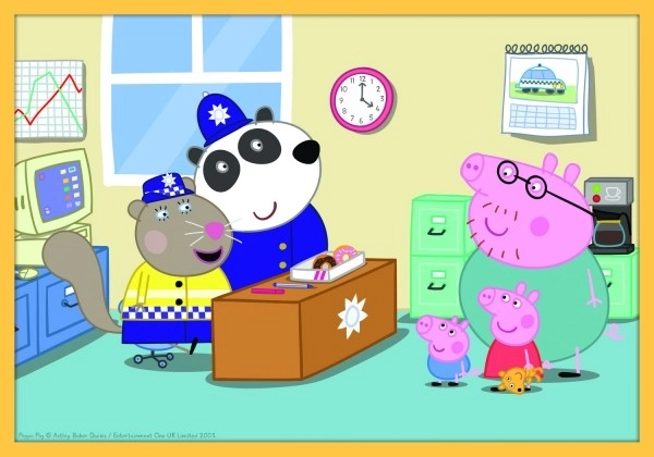 Puzzle 10w1 Świnka Peppa