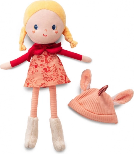 Odpinana czapka z uszkami i rogiem