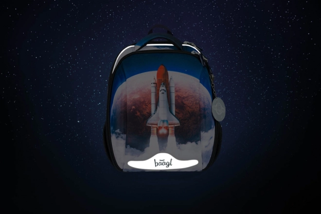 Zestaw przyborów szkolnych BAAGL Shelly Space Shuttle