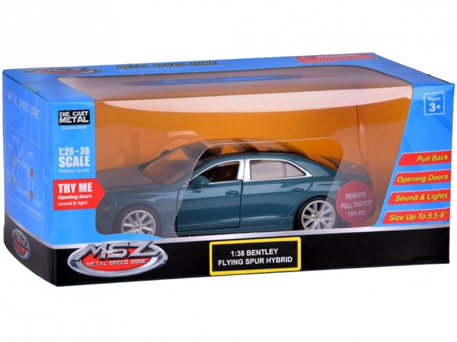 Metalowy model Bentley Flying Spur Hybrid 1:38 interaktywny