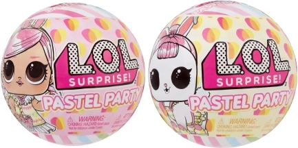L.O.L. Surprise! Pastel Party – wiosenna edycja z niespodzianką (laleczka lub zwierzątko)