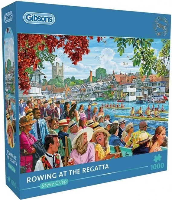GIBSONS Puzzle Wiosłowanie na zawodach 1000 elementów