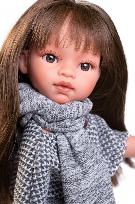 Realistyczna lalka Emily z całym winylowym ciałem - 33 cm