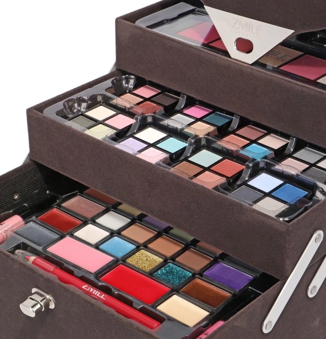 Kosmetyczna rozkładana walizeczka Beauty Case Velvety