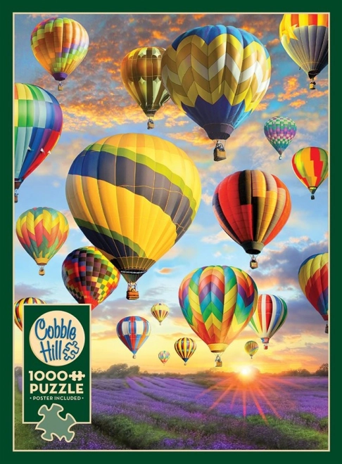 COBBLE HILL Puzzle Balony na gorące powietrze 1000 elementów