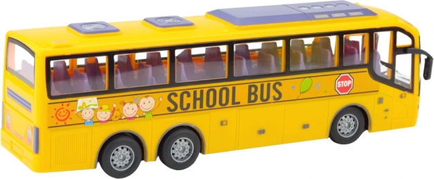 Wyścigowy żółty szkolny autobus RC 1:30 z zdalnym sterowaniem