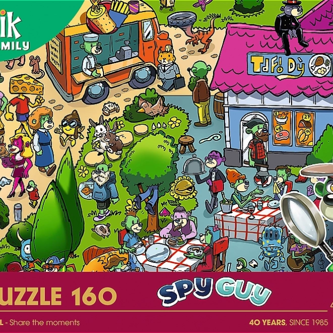 Puzzle Trefliki: Spy Guy 160 elementów
