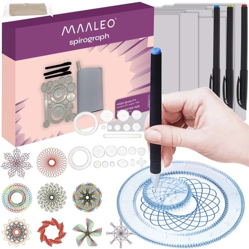 Zestaw do rysowania - Maaleo spirograf 24346