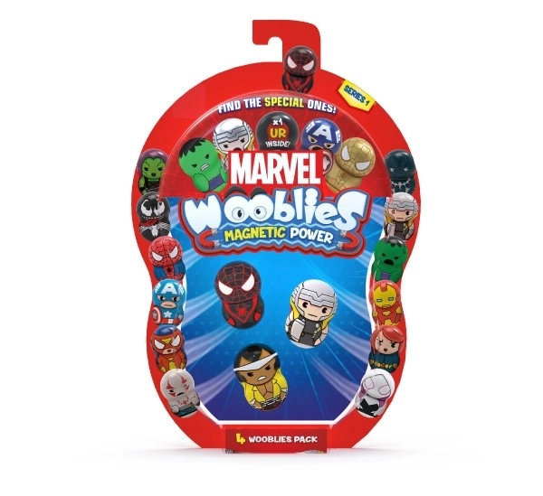 Wooblies magnetyczne figurki - 4 sztuki