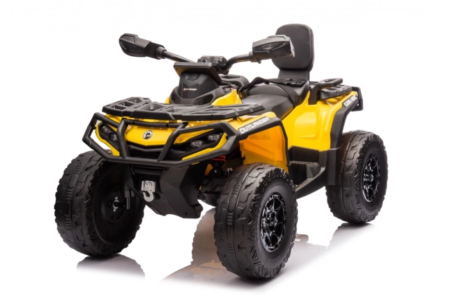 Dziecięcy quad Can-Am Outlander żółty