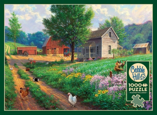 PUZZLE COBBLE HILL Farma 1000 sztuk