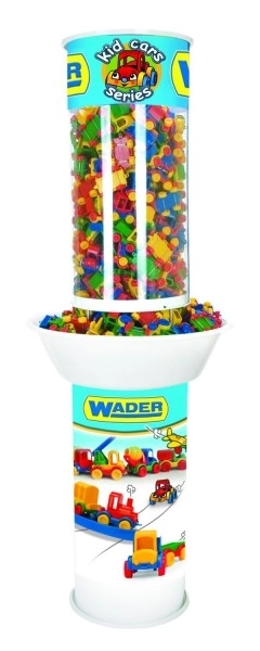 Samochodzik Kid Cars mini plastik 10cm Wader - 1 sztuka