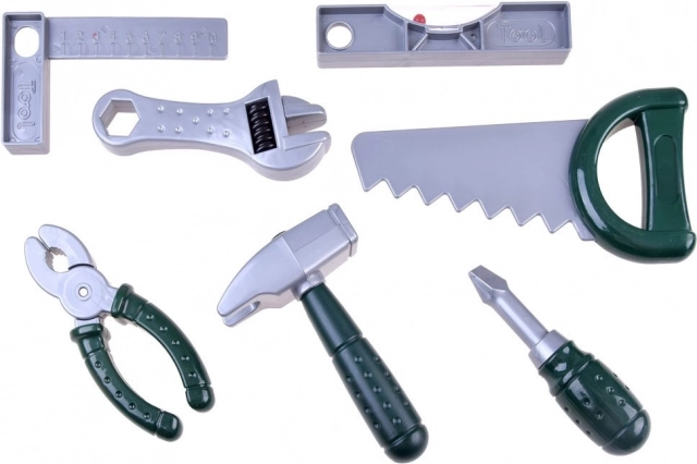 Zestaw narzędzi dla dzieci DIY w plecaku dla małego majsterkowicza - 19 sztuk