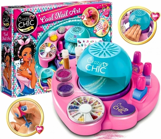 Zestaw do akcji paznokci Crazy Chic