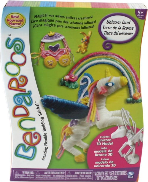 Bendaroos Magiczne Woskowe Sznureczki 3D – Aktywności
