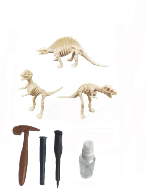 Archeologiczny zestaw – dinozaury - Spinosaurus / Tyrannosaurus Rex / Signal Raptor