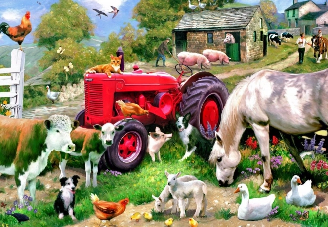 Puzzle Na Farmie 1000 Części