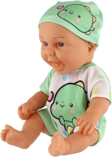 Lalka niemowlę z butelką 26 cm