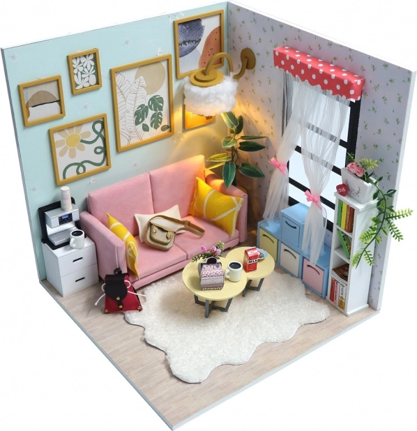 Miniaturowy domek – salon Słoneczny Promień (2KIDS TOYS)