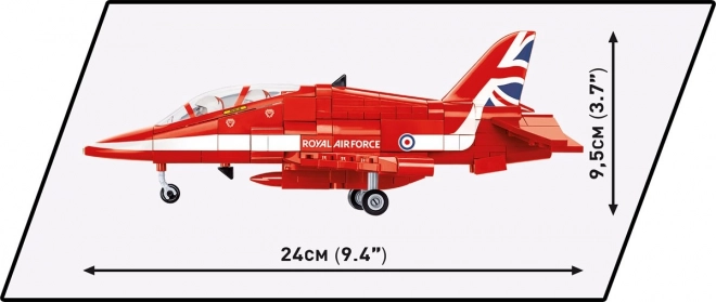 Zestaw Konstrukcyjny BAe Hawk T1 Czerwone Strzały 389 elementów