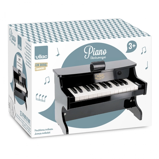 Vilac Elektroniczne pianino czarne