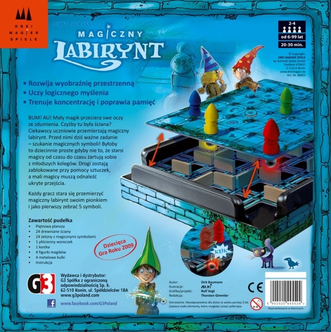 Magiczny Labirynt - Rodzinna Gra Planszowa