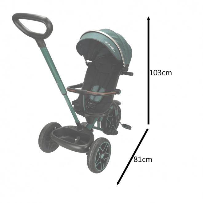 Zielona trójkołowka Trike Fix Elite
