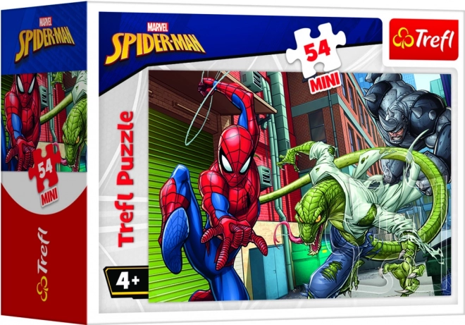 Minipuzzle Spiderman 54 elementów