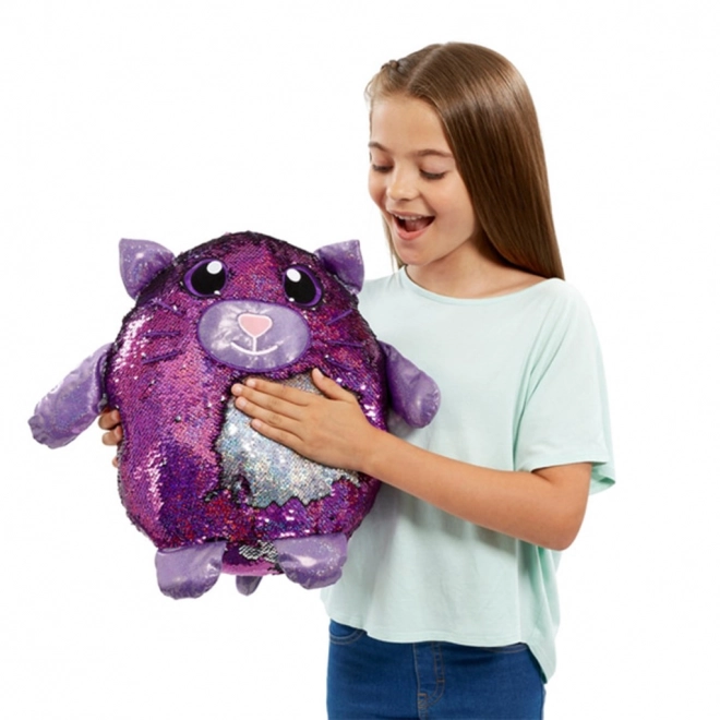 Duża maskotka z cekinami Cekinusie Shimmeez 36 cm mix 8 wzorów