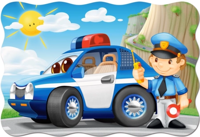 Puzzle Maxi Policja 20 elementów