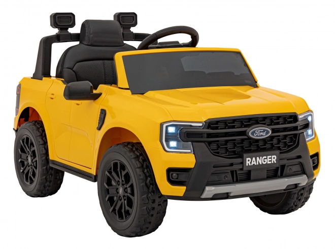 Dziecięcy elektryczny samochód Ford Ranger Lift żółty
