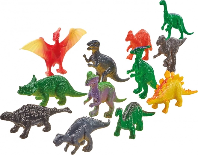 Prezent: figurki dinozaurów