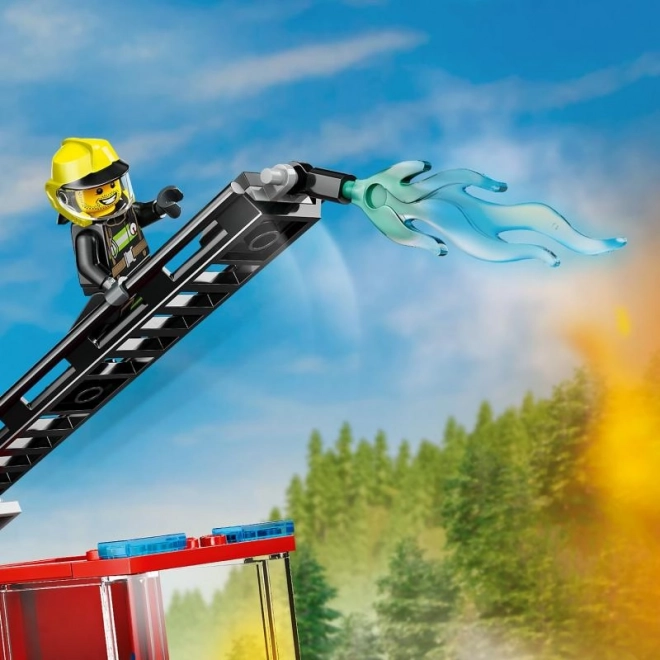 Lego City Strażacki wóz z drabiną