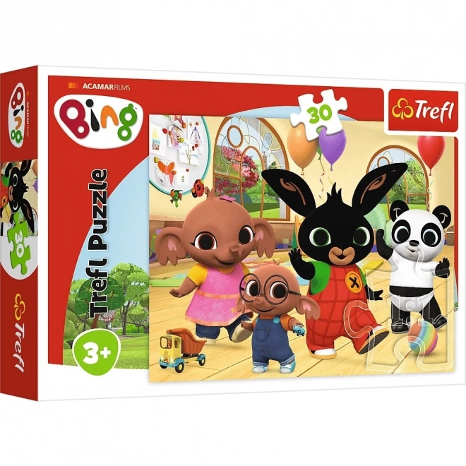 TREFL Puzzle Bing: Impreza 30 elementów