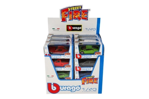 Bburago Street Fire Collezione 1/43, różne rodzaje
