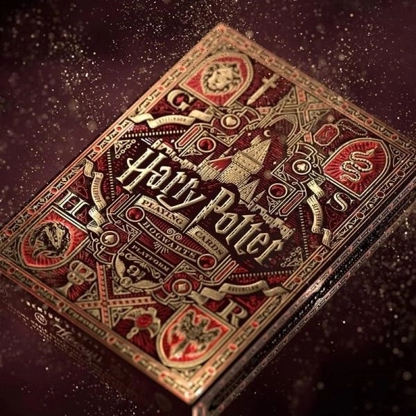 Karty Harry Potter czerwony pakiet - Gryffindor
