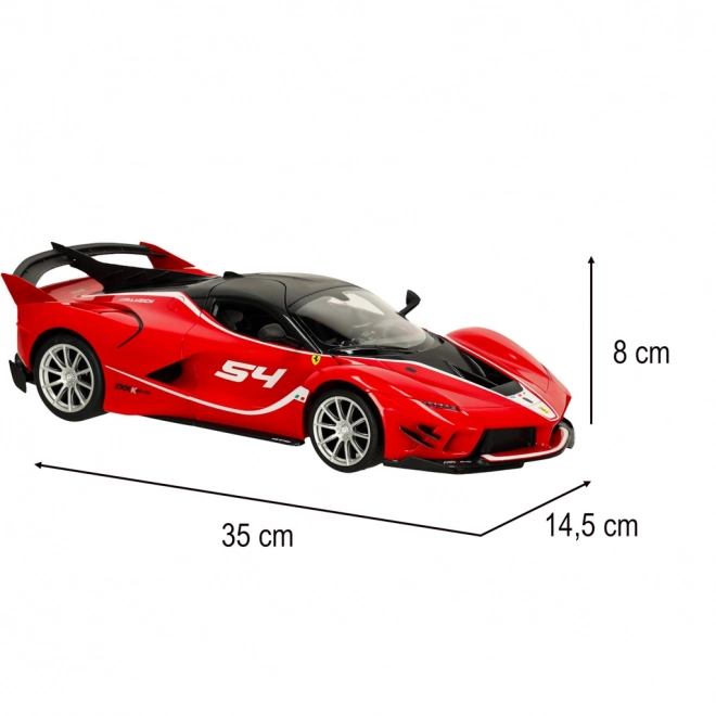 Zdalnie sterowane auto Ferrari FXX czerwone
