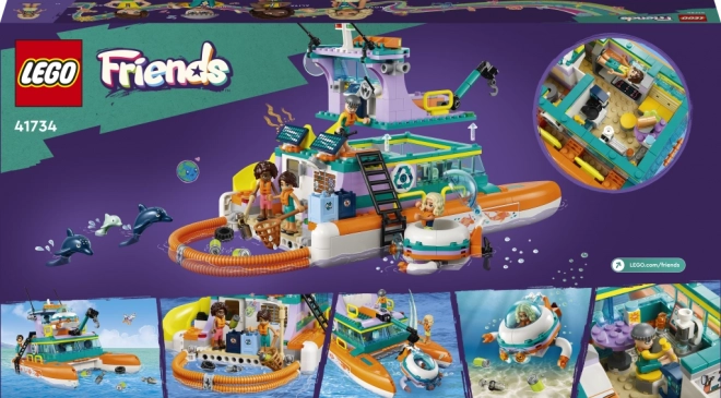 LEGO Friends morska łódź ratunkowa
