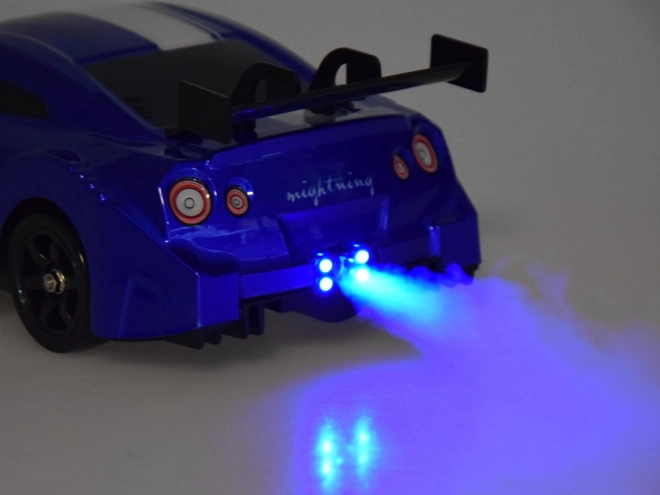 Wyścigowy samochód RC Drift z efektem dymu i oświetleniem LED