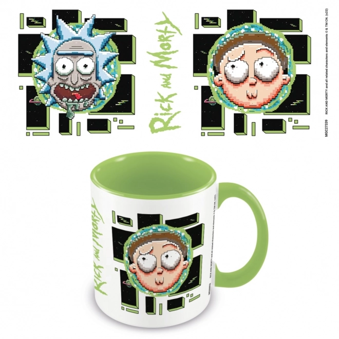 Kubek Rick i Morty Pixel Breakout 315 ml