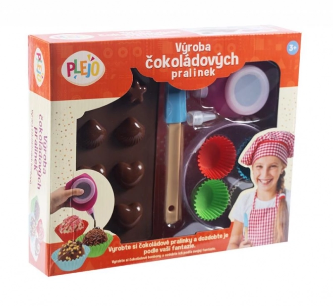 PLEJO Produkcja czekoladowych pralin