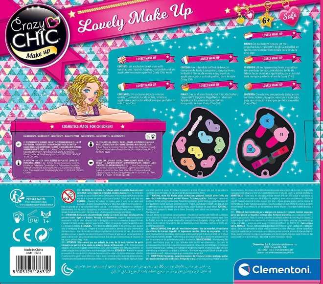 Clementoni Crazy Chic Lovely Make Up: Syrena