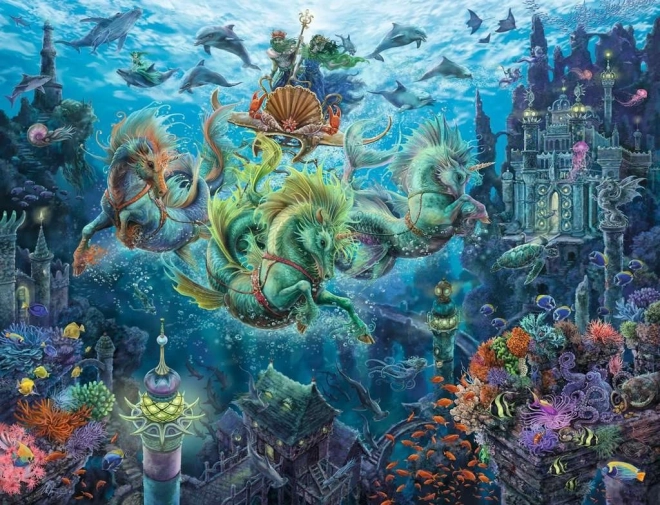 Puzzle Ravensburger Podwodne Czar 2000 Elementów
