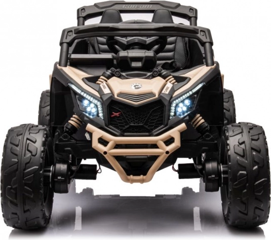 Elektryczny samochód terenowy dla dzieci buggy 4x4 800 W – Beżowa
