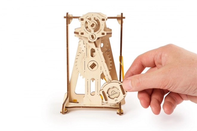 Puzzle 3D Ugears - Wahadło metronom 92 elementy