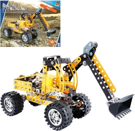 Zestaw Mały Mechanik Koparka 256 szt.