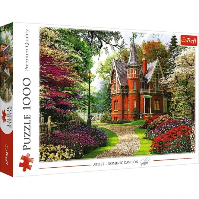 Puzzle 1000 elementów Dom Wiktoriański