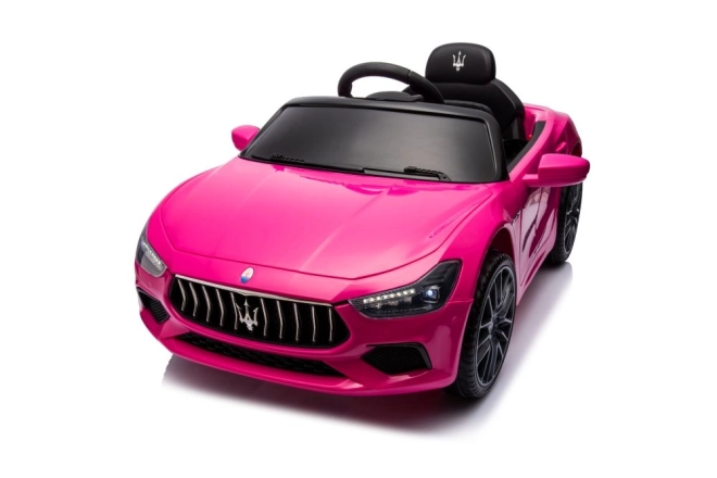 Auto elektryczne Maserati Ghibli różowe