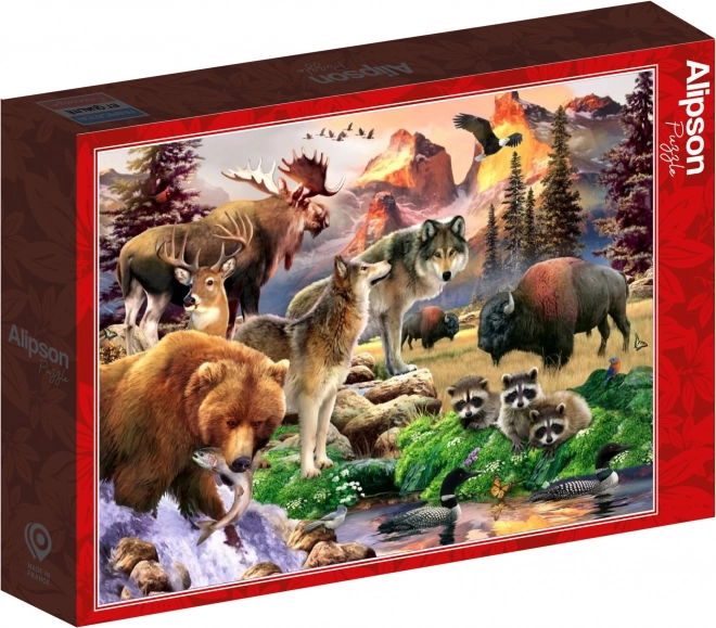 Puzzle Natura 500 elementów